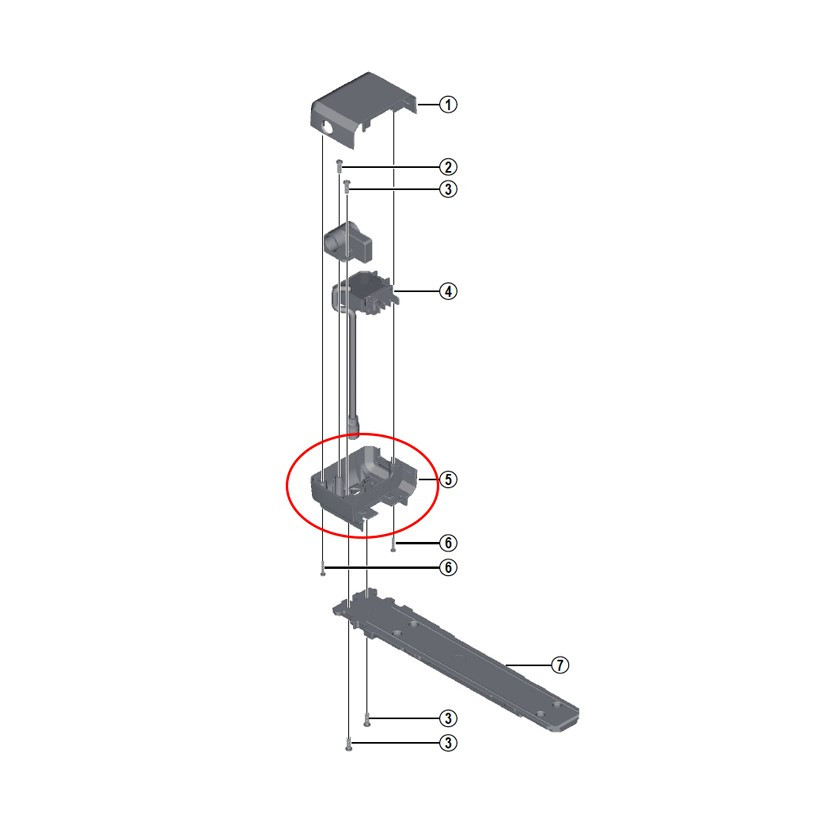 Shimano Tapa Inferior Soporte Bateria E-6000 Axa Shimano Tapa Inferior Soporte Bateria E-6000 Axa
