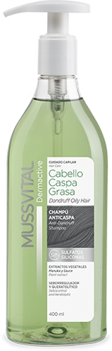 Mussvital Dermactive Champu Anticaspa Cabello Caspa Grasa 400 ml Mussvital Dermactive Champu Anticaspa Cabello Caspa Grasa 400 ml