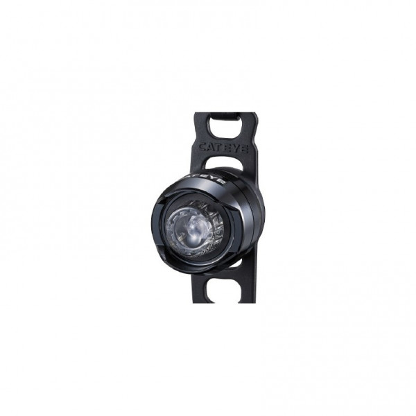 Cateye Luz Seguridad Delantera Orb Negra