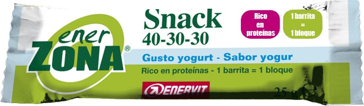 EnerZona Snack 40-30-30 Barrita 25 gr EnerZona Snack 40-30-30 Barrita 25 gr