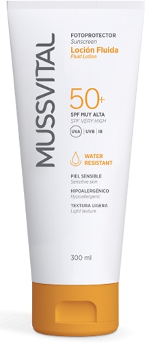 Mussvital Locion Fluida Fotoprotector Solar SPF 50+ 300 ml Mussvital Locion Fluida Fotoprotector Solar SPF 50+ 300 ml
