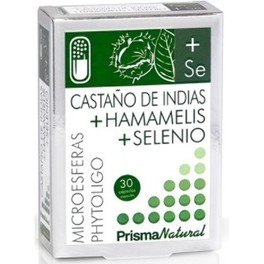 Prisma Natural Castaño de Indias + Hamamelis + Selenio 30 Cáps. Prisma Natural Castaño de Indias + Hamamelis + Selenio 30 Cáps.