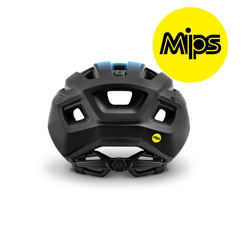 Met Casco Vinci Mips Negro Azul Met Casco Vinci Mips Negro Azul