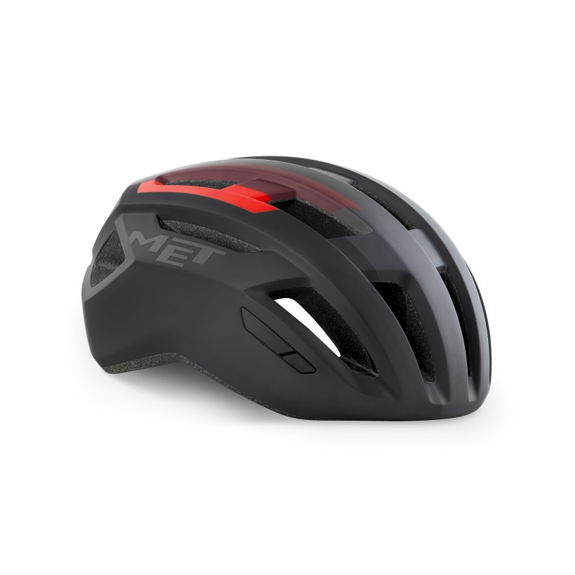 Met Casco Allroad Negro Rojo Met Casco Allroad Negro Rojo
