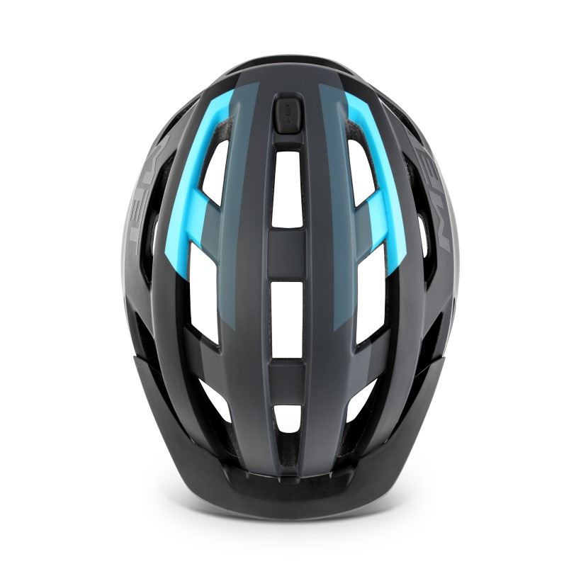 Met Casco Allroad Negro Azul Met Casco Allroad Negro Azul