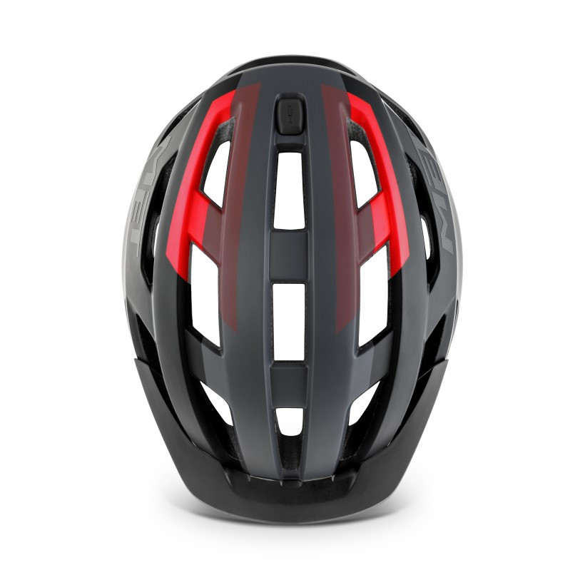 Met Casco Allroad Negro Rojo Met Casco Allroad Negro Rojo