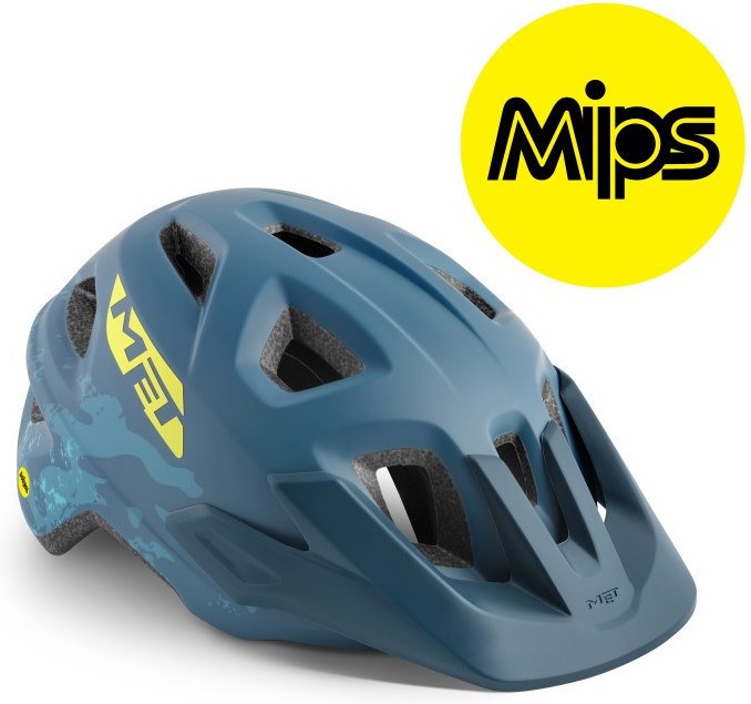Met Casco Eldar Mips Azul Petro M(52-57) Met Casco Eldar Mips Azul Petro M(52-57)