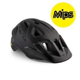 Met Casco Echo Mips Negro Mate