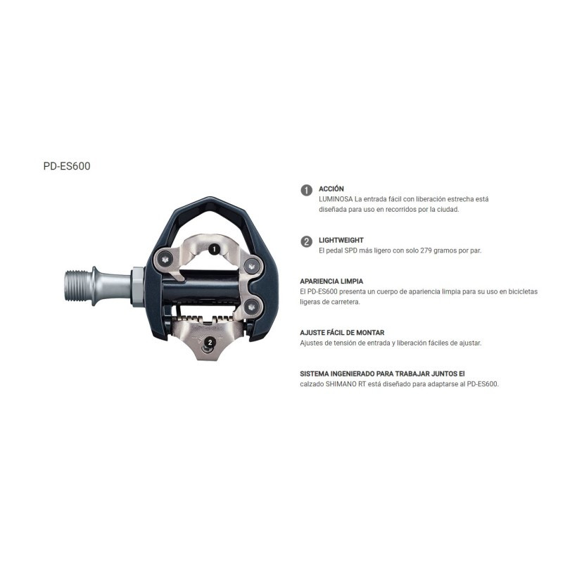 Shimano Pedales Es600 Spd Road Shimano Pedales Es600 Spd Road