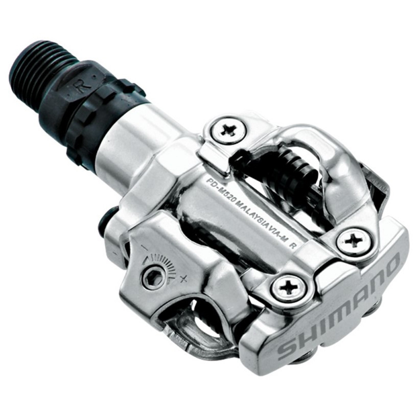 Shimano Pedales M-520 Spd Plata Shimano Pedales M-520 Spd Plata