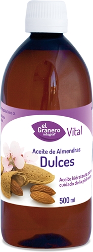 EL Granero Integral Aceite de Almendras Dulces 500 ml EL Granero Integral Aceite de Almendras Dulces 500 ml