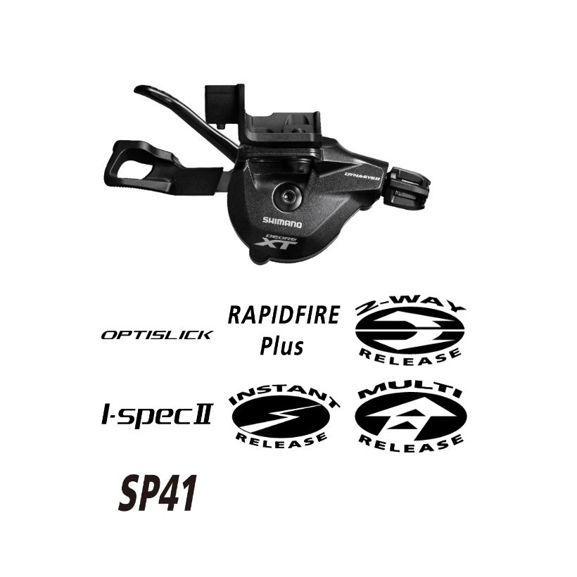 Shimano Mandos Xt 11x2/3v. I-spec Ii S/disp. Shimano Mandos Xt 11x2/3v. I-spec Ii S/disp.