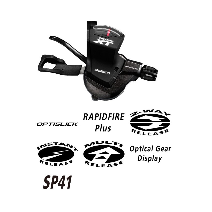 Shimano Mando Izdo.xt 2/3v. C/abrazadera C/disp. Shimano Mando Izdo.xt 2/3v. C/abrazadera C/disp.