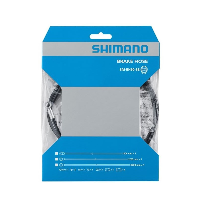 Shimano Latiguillo Bh90 4 Pistones 2m Banjo Shimano Latiguillo Bh90 4 Pistones 2m Banjo