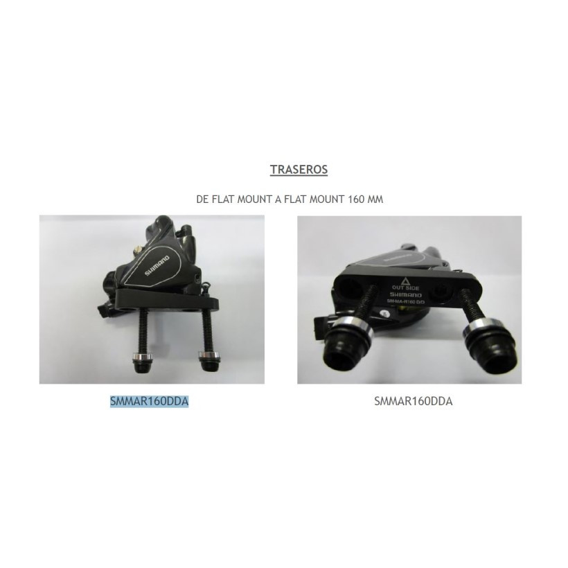 Shimano Adapt.pinza Trasero Ctra 160mm D/d Shimano Adapt.pinza Trasero Ctra 160mm D/d