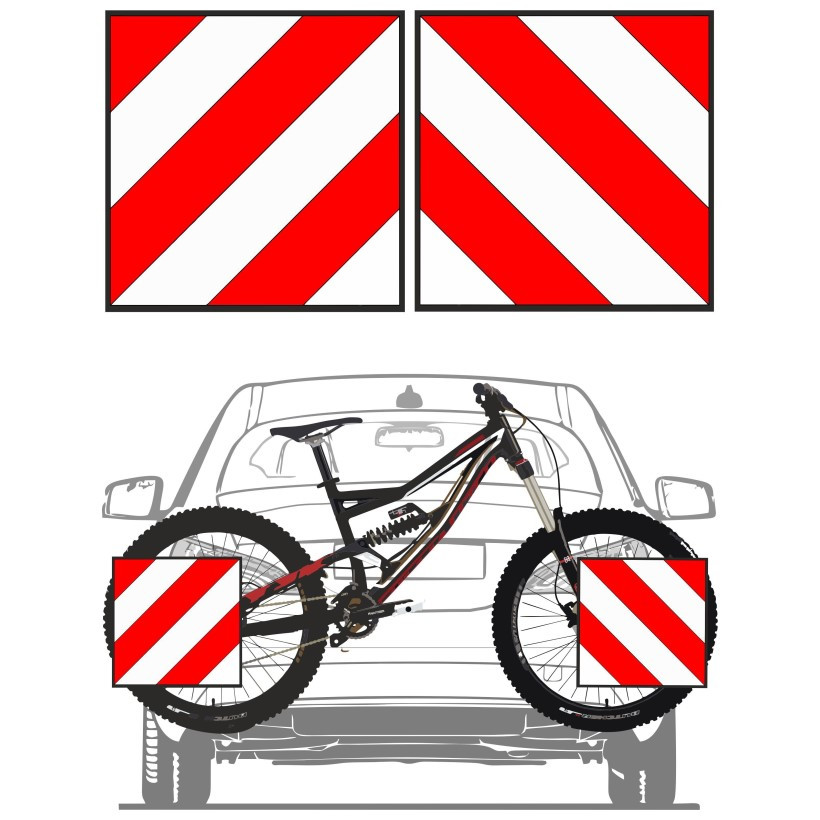 Thule Placa Señalizacion V20 Abs Con Protector Thule Placa Señalizacion V20 Abs Con Protector