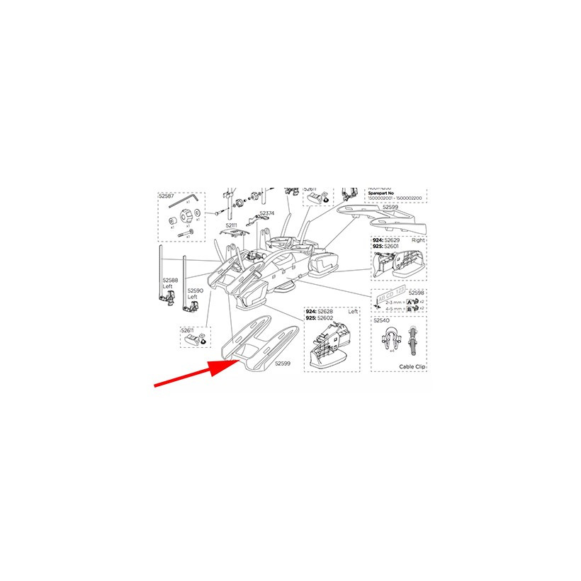 Thule Soporte Rueda 2 Bicis Velocompac 924/927 Thule Soporte Rueda 2 Bicis Velocompac 924/927