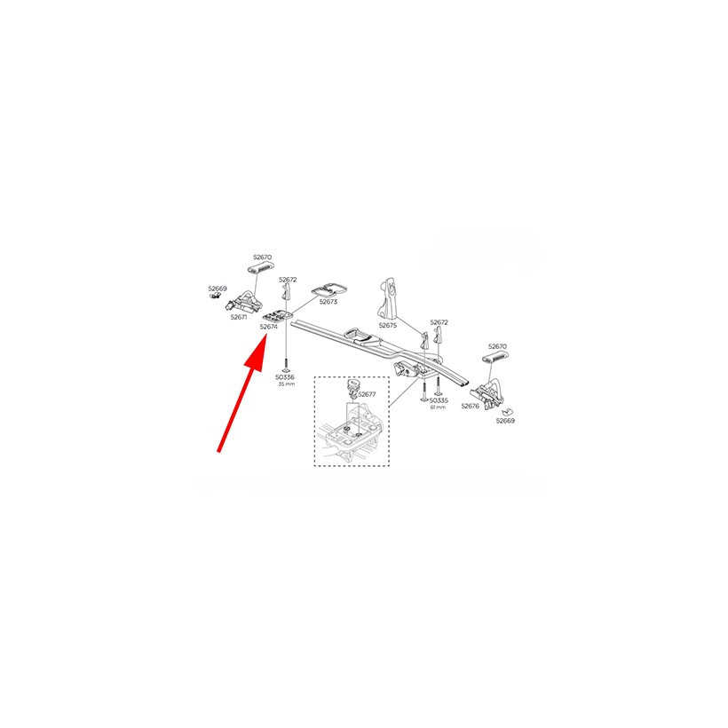 Thule Soporte Montaje Trasero Th Proride 598 Thule Soporte Montaje Trasero Th Proride 598