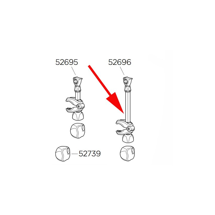Thule Brazo Bici Medio Th S/cerradura Velospac Thule Brazo Bici Medio Th S/cerradura Velospac