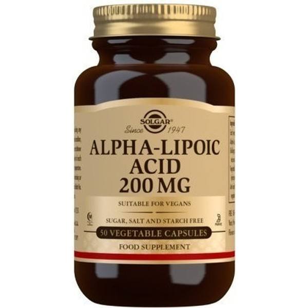 Solgar Alpha-Liponsäure 200 mg 50 VKapseln