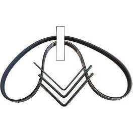 Kit Courroie De Transmission Saris Pour Roller H3