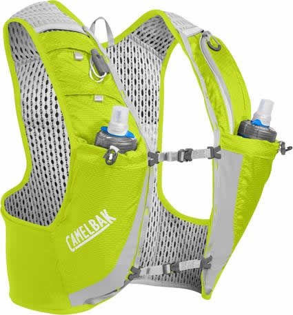 Camelbak Mochila Ultra Pro Vest 3.5l + 2 Bidones Quick Stow 0.5l Lima Plata Camelbak Mochila Ultra Pro Vest 3.5l + 2 Bidones Quick Stow 0.5l Lima Plata