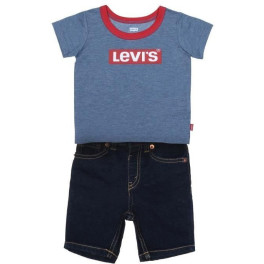Levi's Chándals Stretch Denim Short Niño Azul