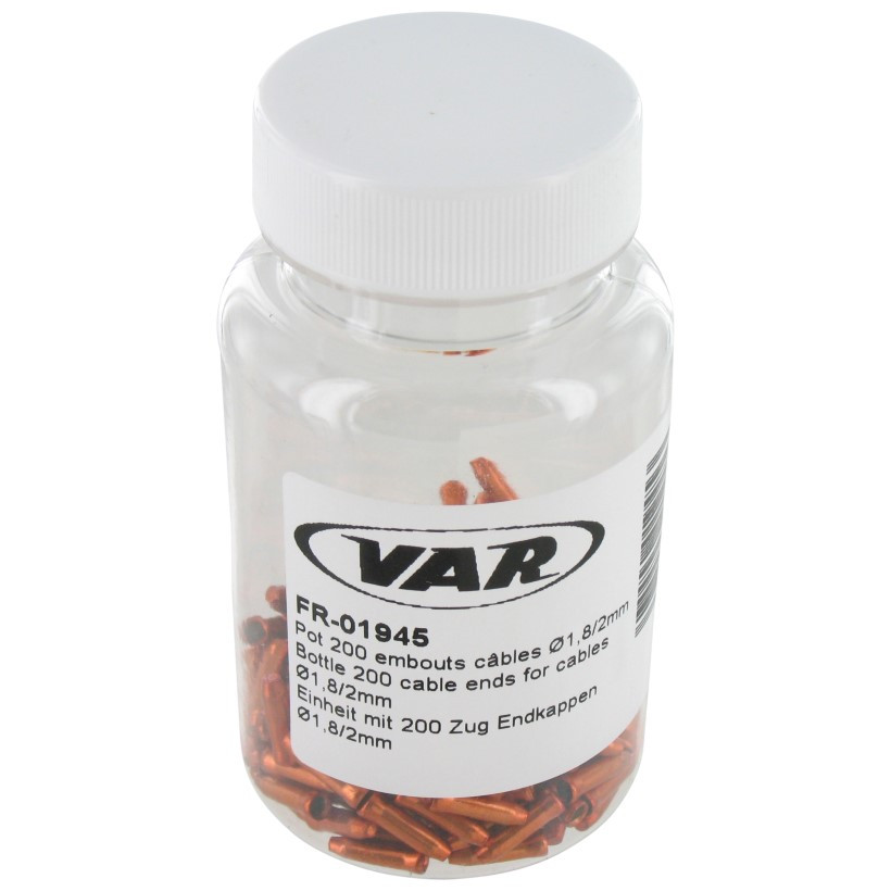 Var Terminal Cable Aluminio Naranja(200und) Var Terminal Cable Aluminio Naranja(200und)