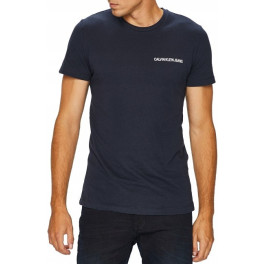 Calvin Klein Camiseta Core Logo Institutional Hombre Marino