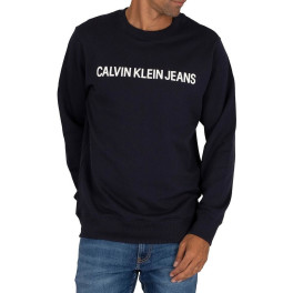 Calvin Klein Sudadera Core Logo Intitutional Hombre Marino