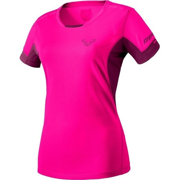Dynafit Camiseta W Vertical Pink Glo
