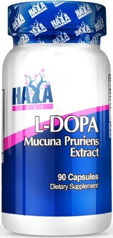 Haya Labs L-Dopa Mucuna Pruriens Extracto 90 caps Haya Labs L-Dopa Mucuna Pruriens Extracto 90 caps