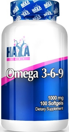 Haya Labs Omega 3-6-9 1000 mg 100 caps Haya Labs Omega 3-6-9 1000 mg 100 caps
