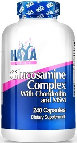 Haya Labs Glucosamina Coindritina y MSM Complex 240 caps Haya Labs Glucosamina Coindritina y MSM Complex 240 caps