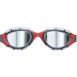 Zoggs Gafas De Natación Predator Flex Titanium Large Fit Rojo/negro