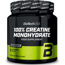 BioTechUSA 100% Monohydrate de Créatine Micronisée 300 gr