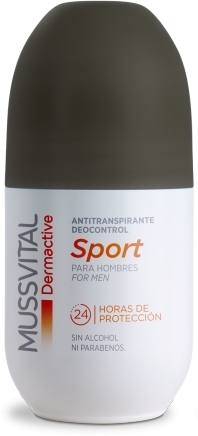 Mussvital Dermactive Desodorante Roll On Sport Hombre 1 bote x 75 ml Mussvital Dermactive Desodorante Roll On Sport Hombre 1 bote x 75 ml