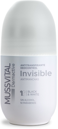 Mussvital Dermactive Desodorante Roll On Invisible 1 botes x 75 ml Mussvital Dermactive Desodorante Roll On Invisible 1 botes x 75 ml