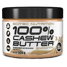 Scitec Nutrition 100% Cashew Butter - Mantequilla de Anacardos 500 gr Scitec Nutrition 100% Cashew Butter - Mantequilla de Anacardos 500 gr