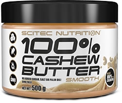 Scitec Nutrition 100% Cashew Butter - Mantequilla de Anacardos 500 gr Scitec Nutrition 100% Cashew Butter - Mantequilla de Anacardos 500 gr