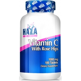 Haya Labs Vitamina C con Rosa Mosqueta 1000 mg 100 caps