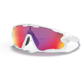 Oakley Gafas De Sol Jawbreaker Blanco/rojo Desteñido