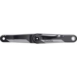 Quarq Juego De Bielas D2 177.5 Mm Dub 12v Carbono Negro/gris Brillo