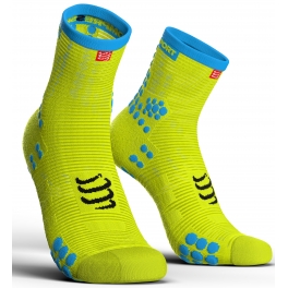 Compressport Calcetines Pro Racing Socks V3.0 Run High Amarillo Fluor Compressport Calcetines Pro Racing Socks V3.0 Run High Amarillo Fluor