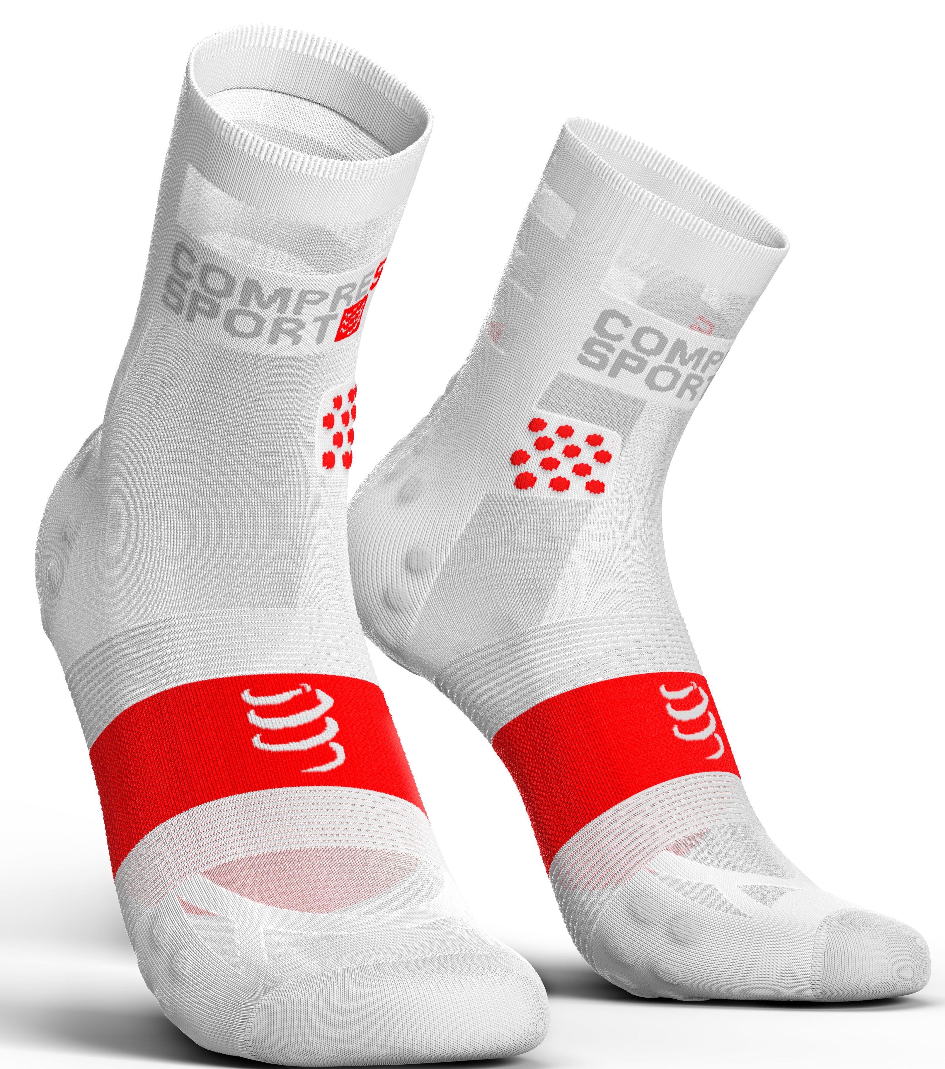 Compressport Calcetines Pro Racing Socks V3.0 Ultra Light Run High Smart Blanco Compressport Calcetines Pro Racing Socks V3.0 Ultra Light Run High Smart Blanco