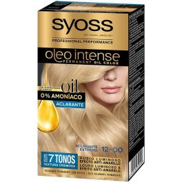 Syoss Olio Intense Dye Zonder Ammoniak 12.0-extreem oplichtend 5 Stuks Woman
