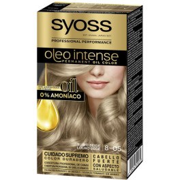 Syoss Olio Teinture Intense Sans Ammoniaque 8.05-Blond Beige 5 Pièces Femme