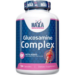 Haya Labs Glucosamin-Coindritin- und MSM-Komplex 120 Kapseln