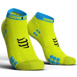 Compressport Calcetines Pro Racing Socks V3.0 Run Low Amarillo Fluor Compressport Calcetines Pro Racing Socks V3.0 Run Low Amarillo Fluor