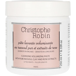 Christophe Robin Pasta voluminante con puro arcilla Rassoul y extractos de rosa 25 ml Unisex